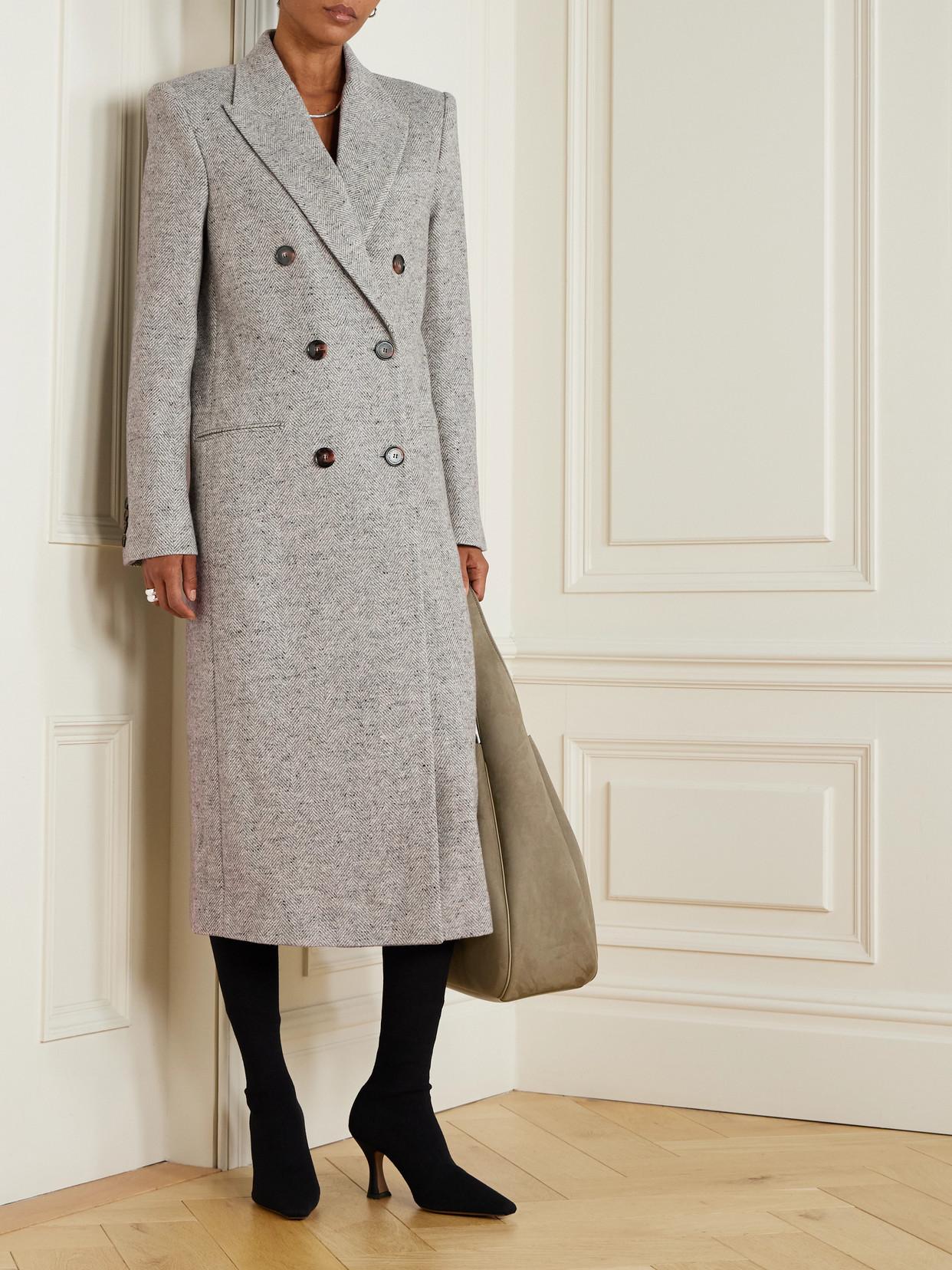 【24AW NEW】Stella McCartney / ウール ダブルブレストコート 24AW NEW】Stella McCartney / ウール ダブルブレストコート