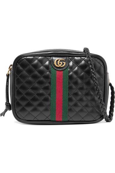 gucci quilted leather small shoulder bolsa