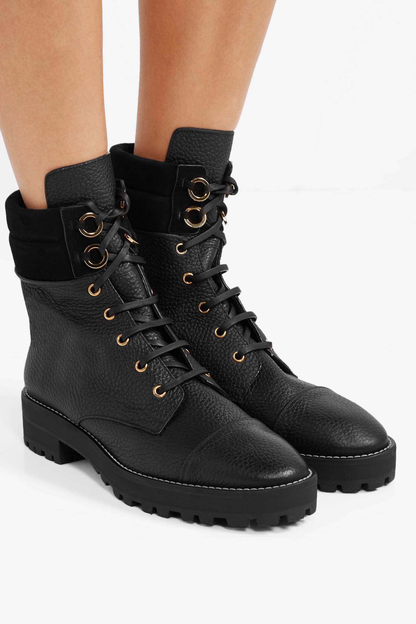 lexy leather combat boot
