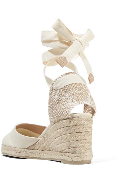 carina 60 canvas wedge espadrilles