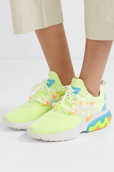 nike presto react neon