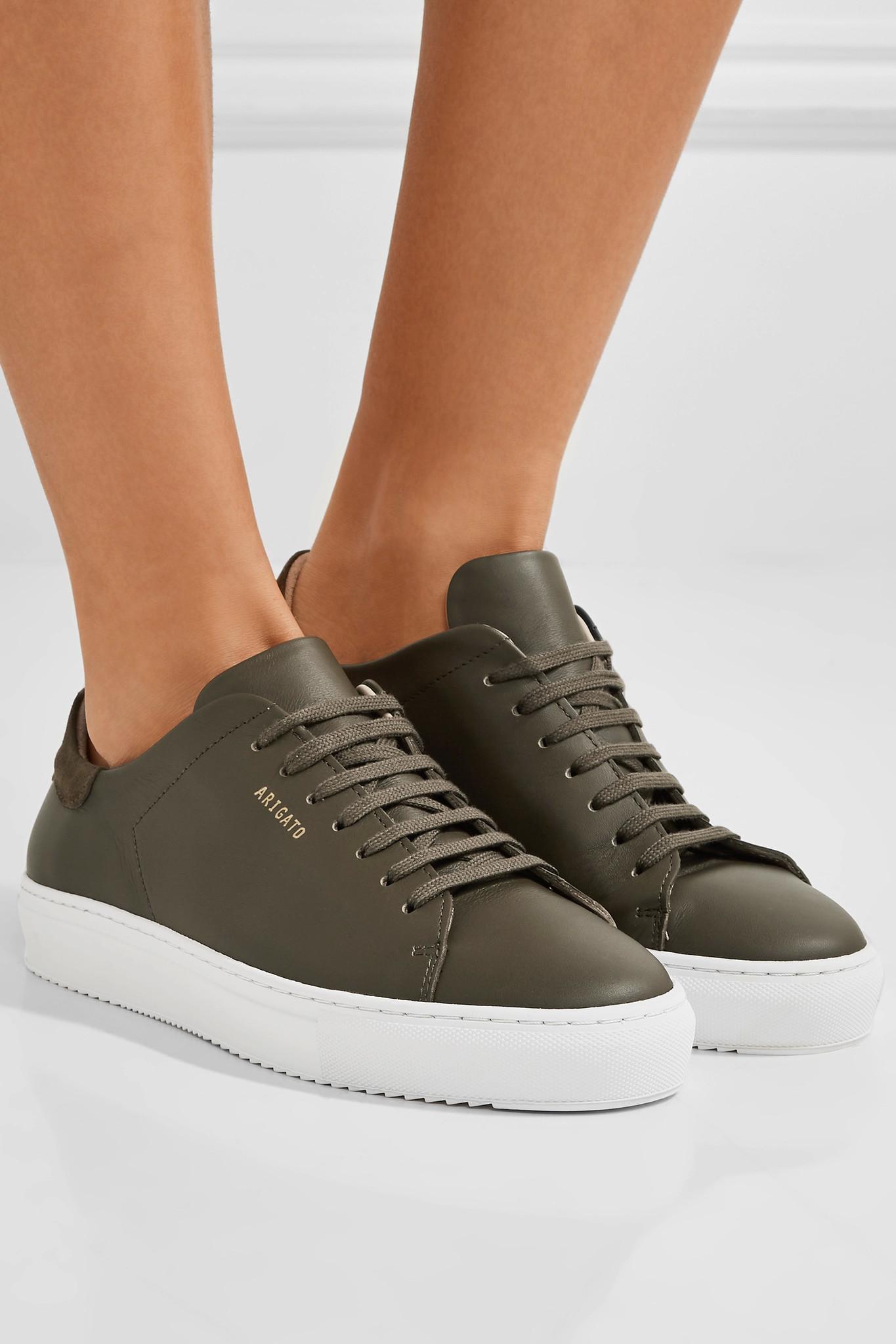 axel arigato military green