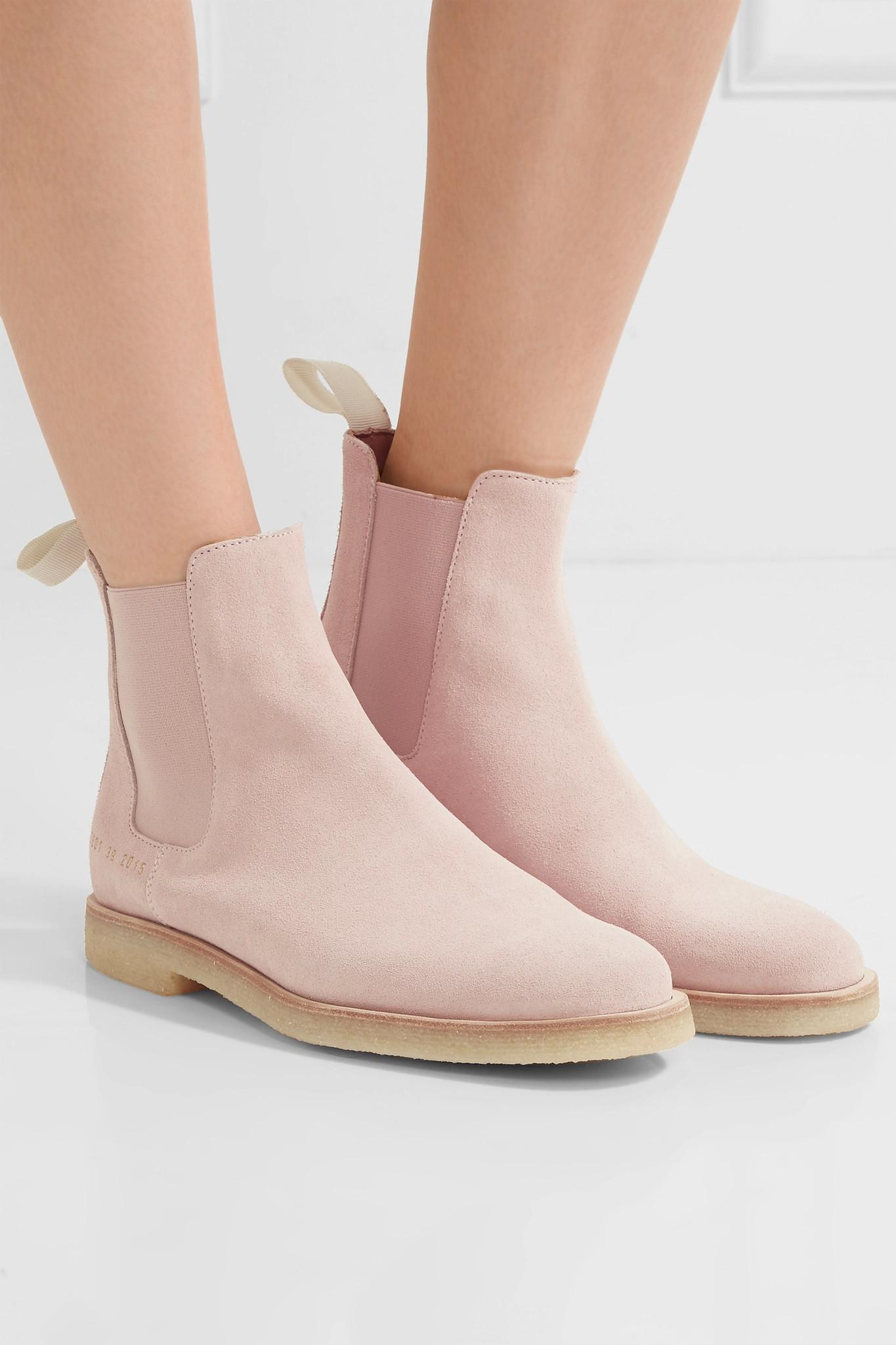 common projects blush suede