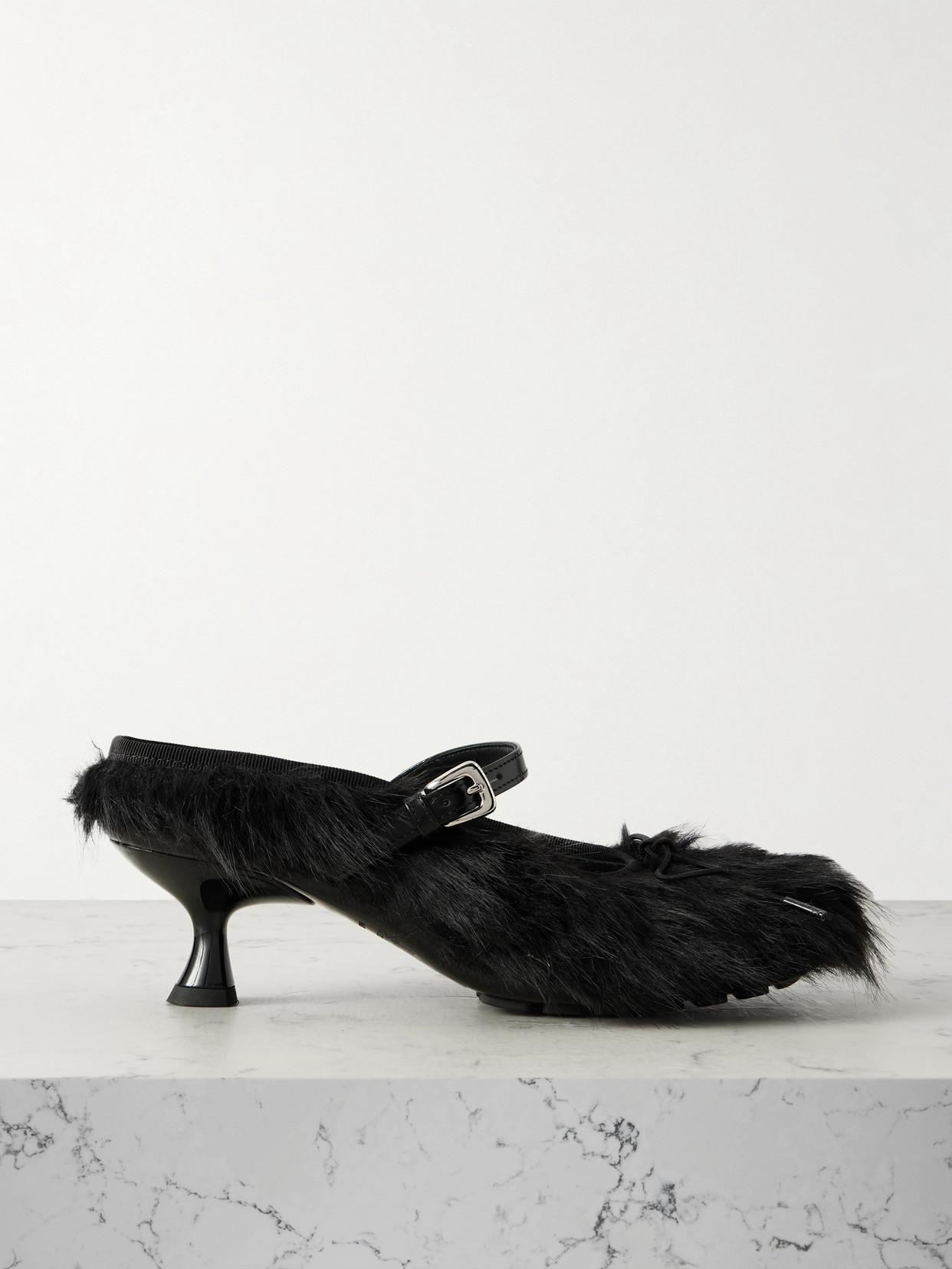 【関税込み】Grip Mule - Simone Rocha - Synthetic - Black Grip Mule - Simone Rocha - Synthetic - Black