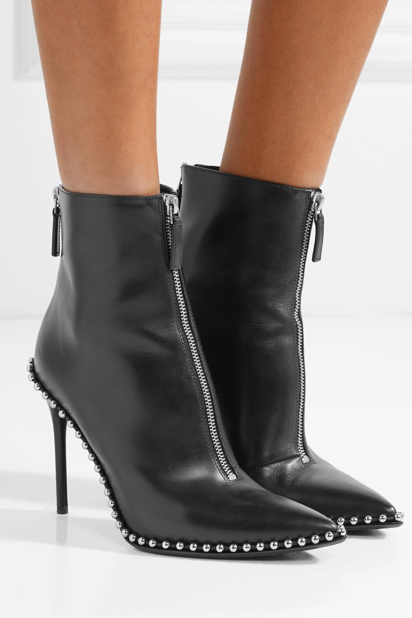 alexander wang boots length