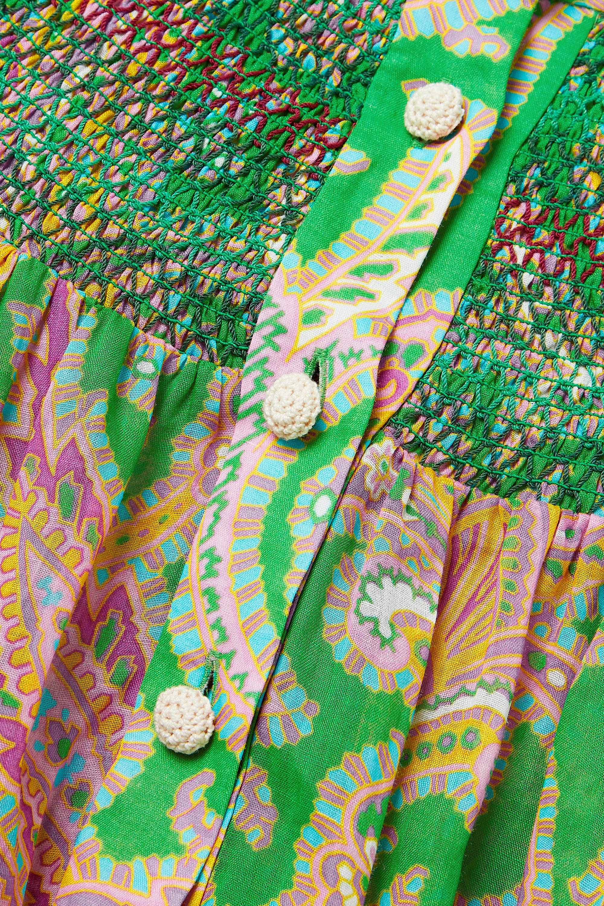 zimmermann teddy smocked top