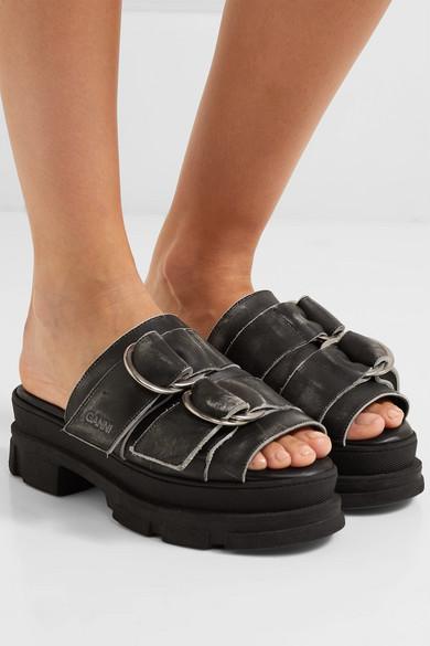 Ganni Platform Sandals Clearance, SAVE 30% - raptorunderlayment.com