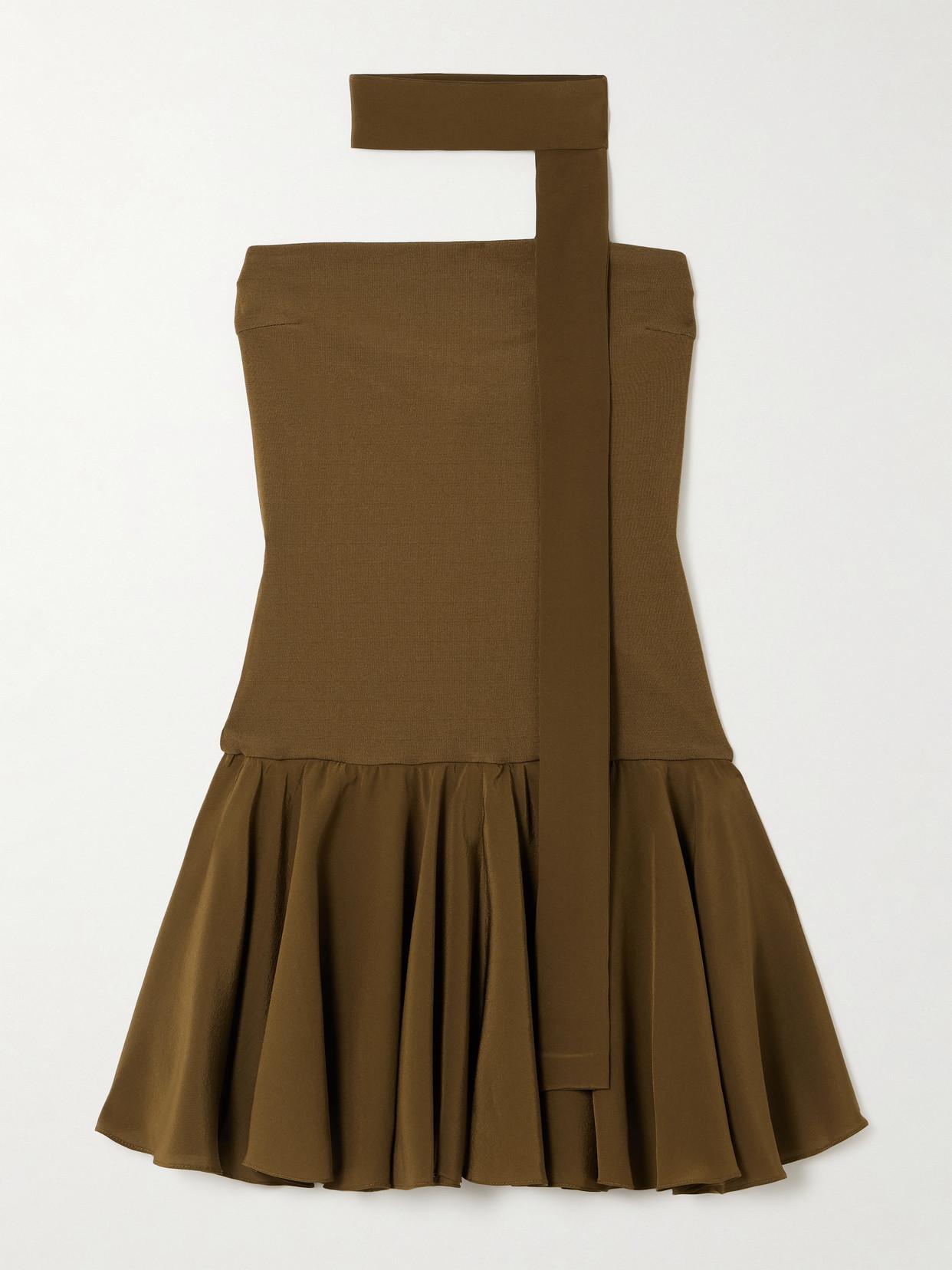 esse studios party dresses Esse Studios: Black Tri Knit Maxi Dress