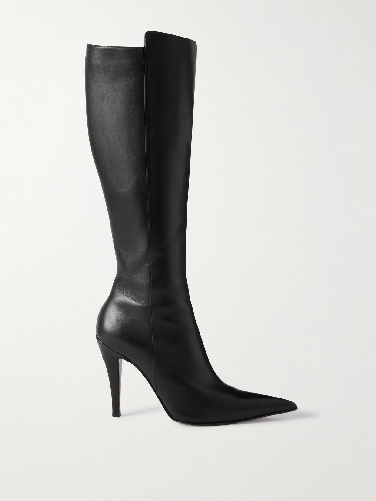 ロングブーツ ALEXANDER MCQUEEN WOMAN BOOTS McQueen Knee-high boots for Women | Online Sale up to 65
