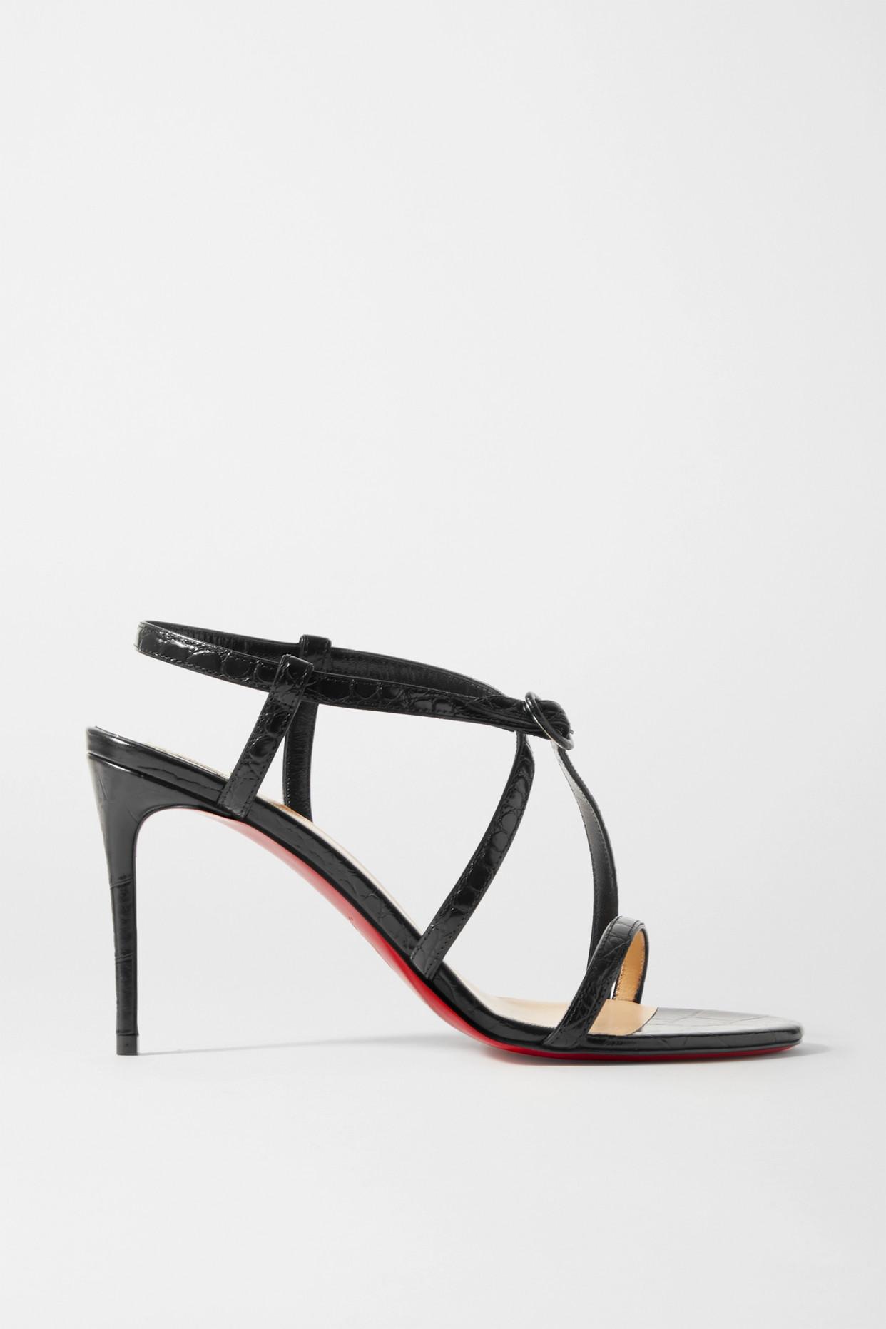 Christian Louboutin Selima 85 Croc 