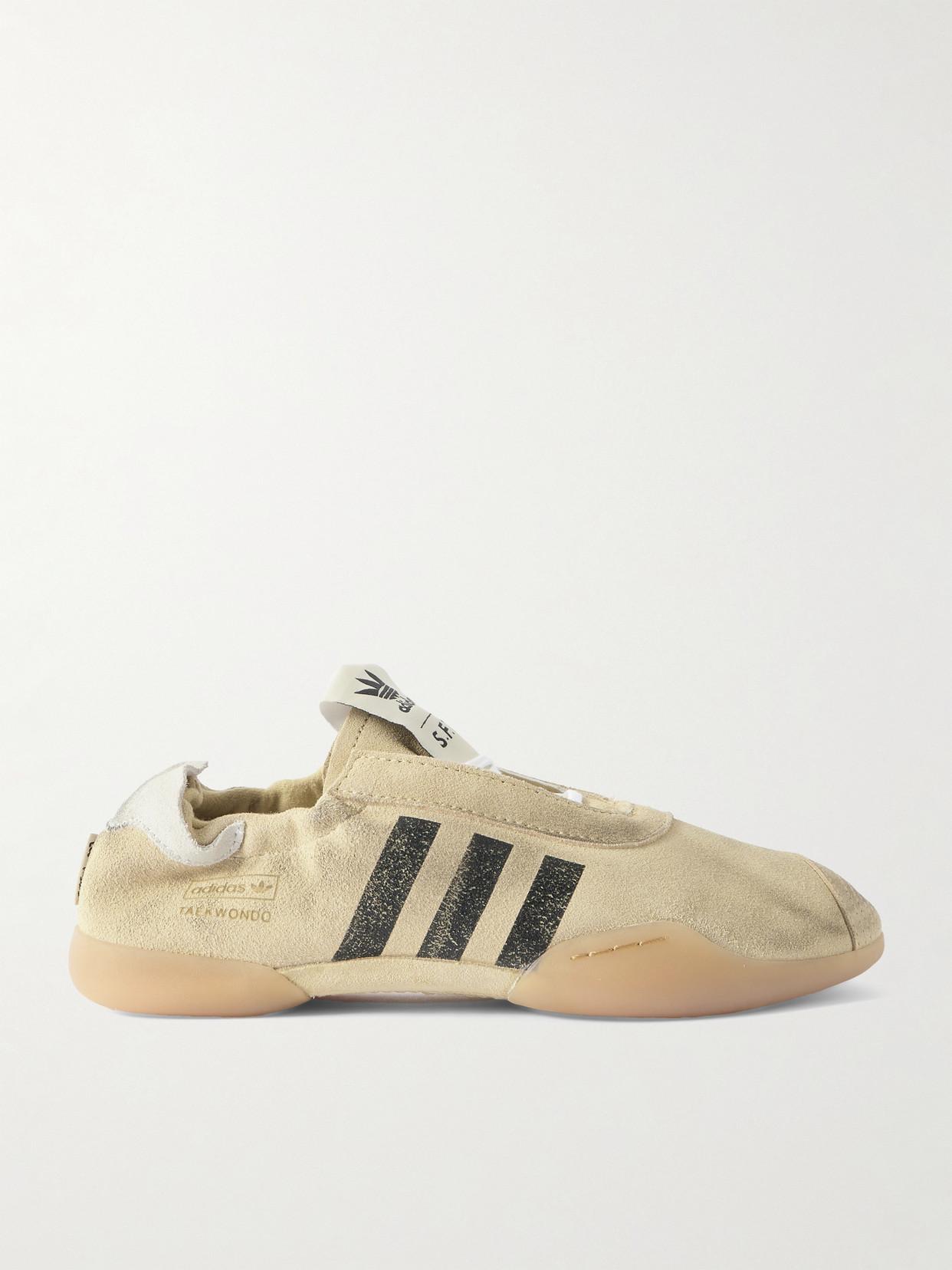 adidas Originals Song For The Mute Taekwondo Mei Suede Sneakers in