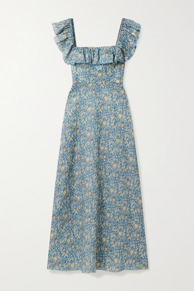 Zimmermann Carnaby Floral-print Linen 