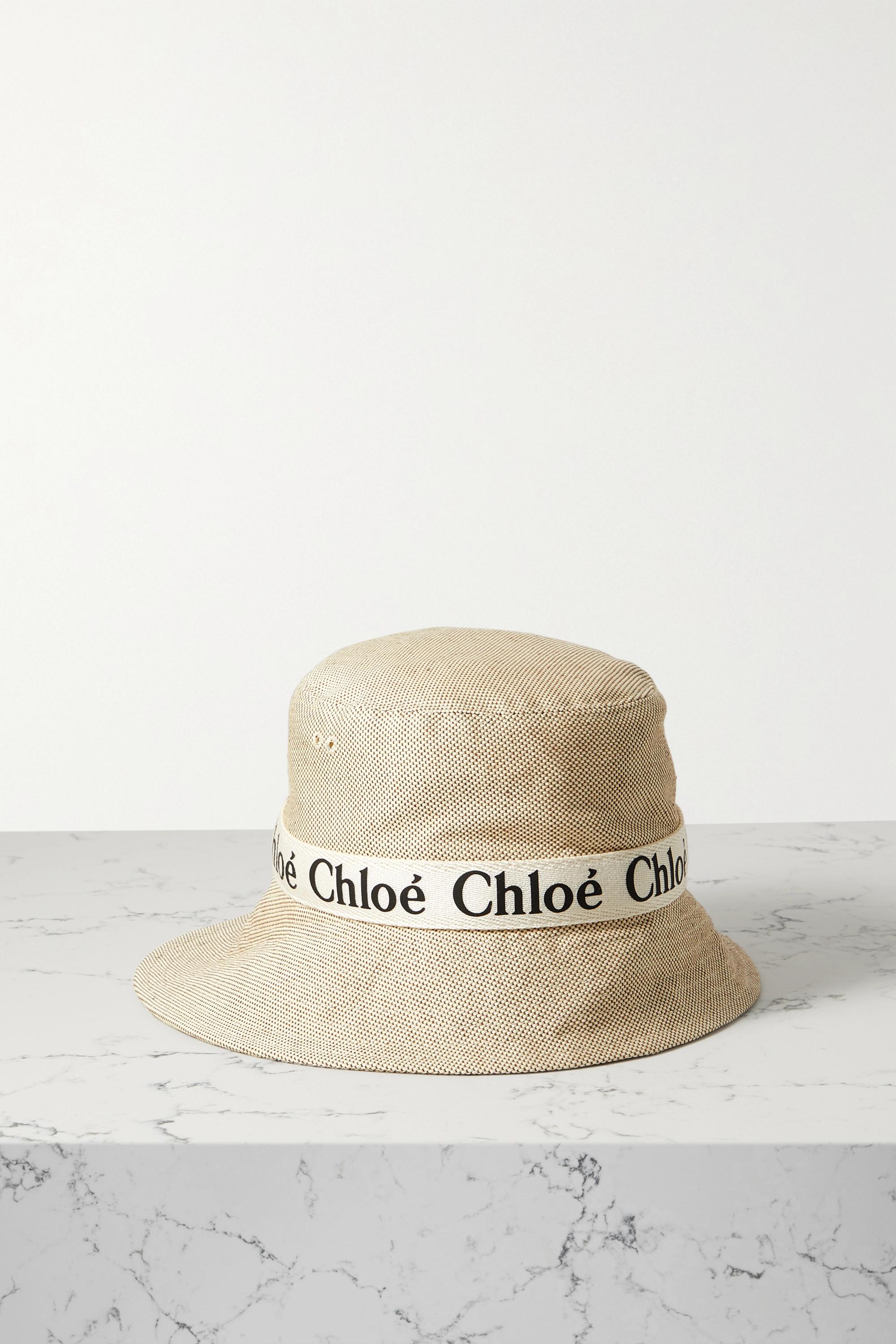 Cotton-canvas Bucket Hat 