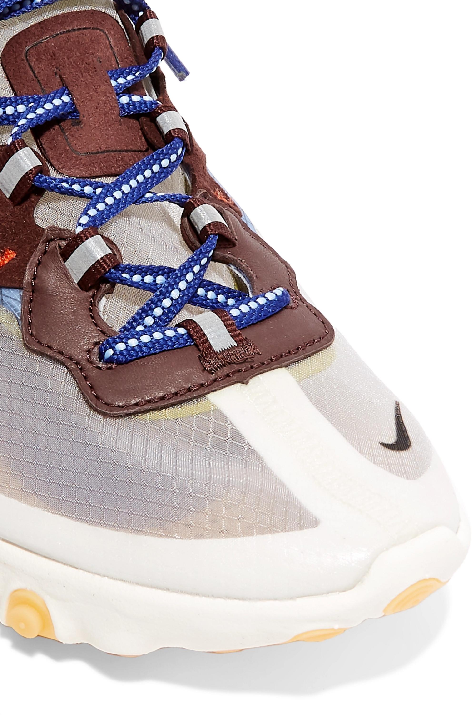 react element 87 ripstop sneakers