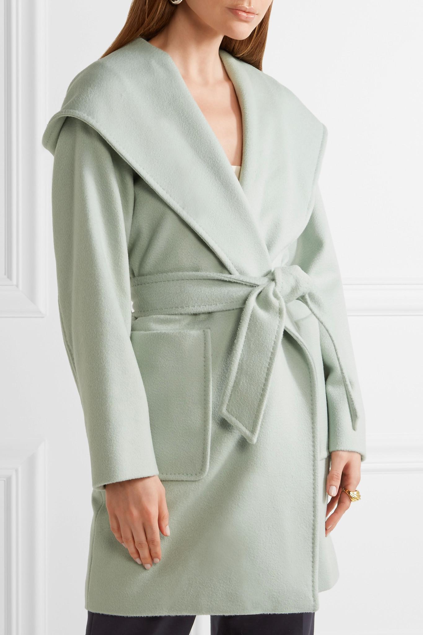 max mara green coat