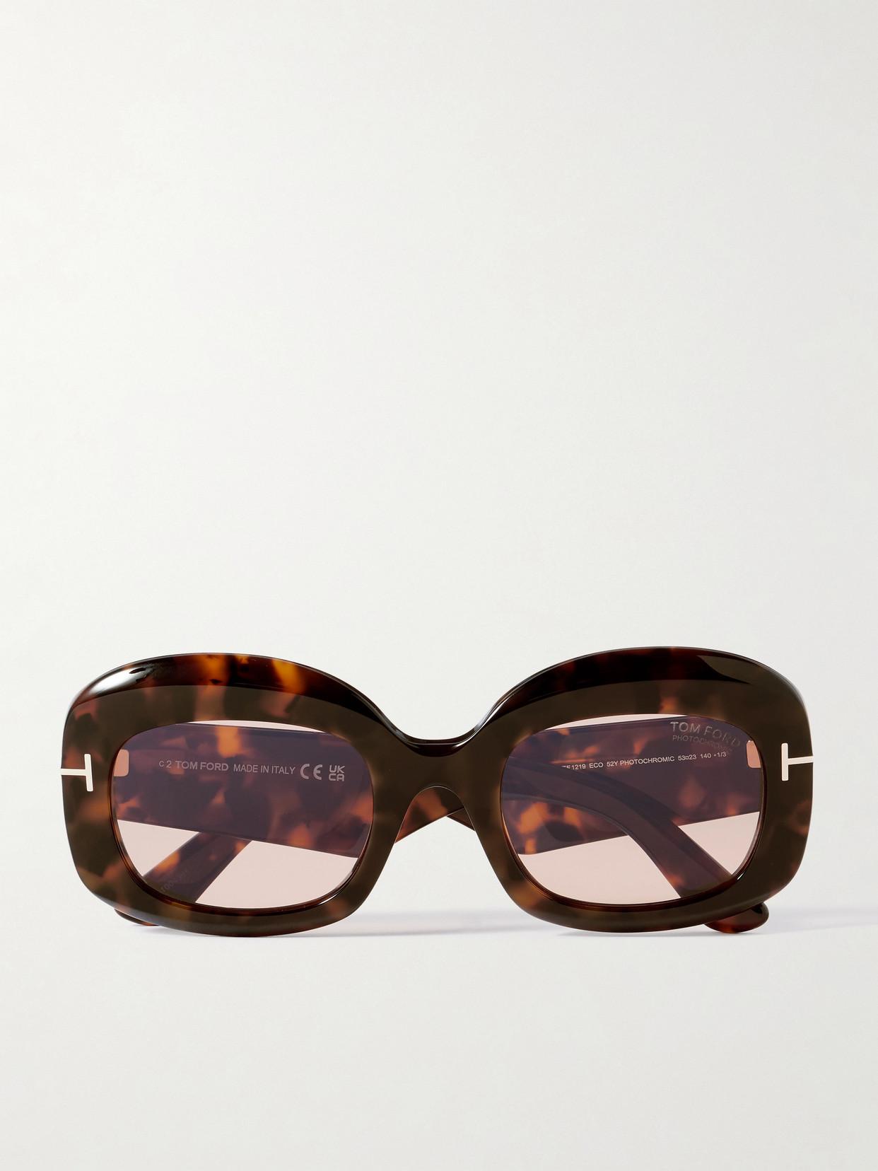 Tom Ford Carmen Square-Frame Acetate Sunglasses in Brown Lyst UK