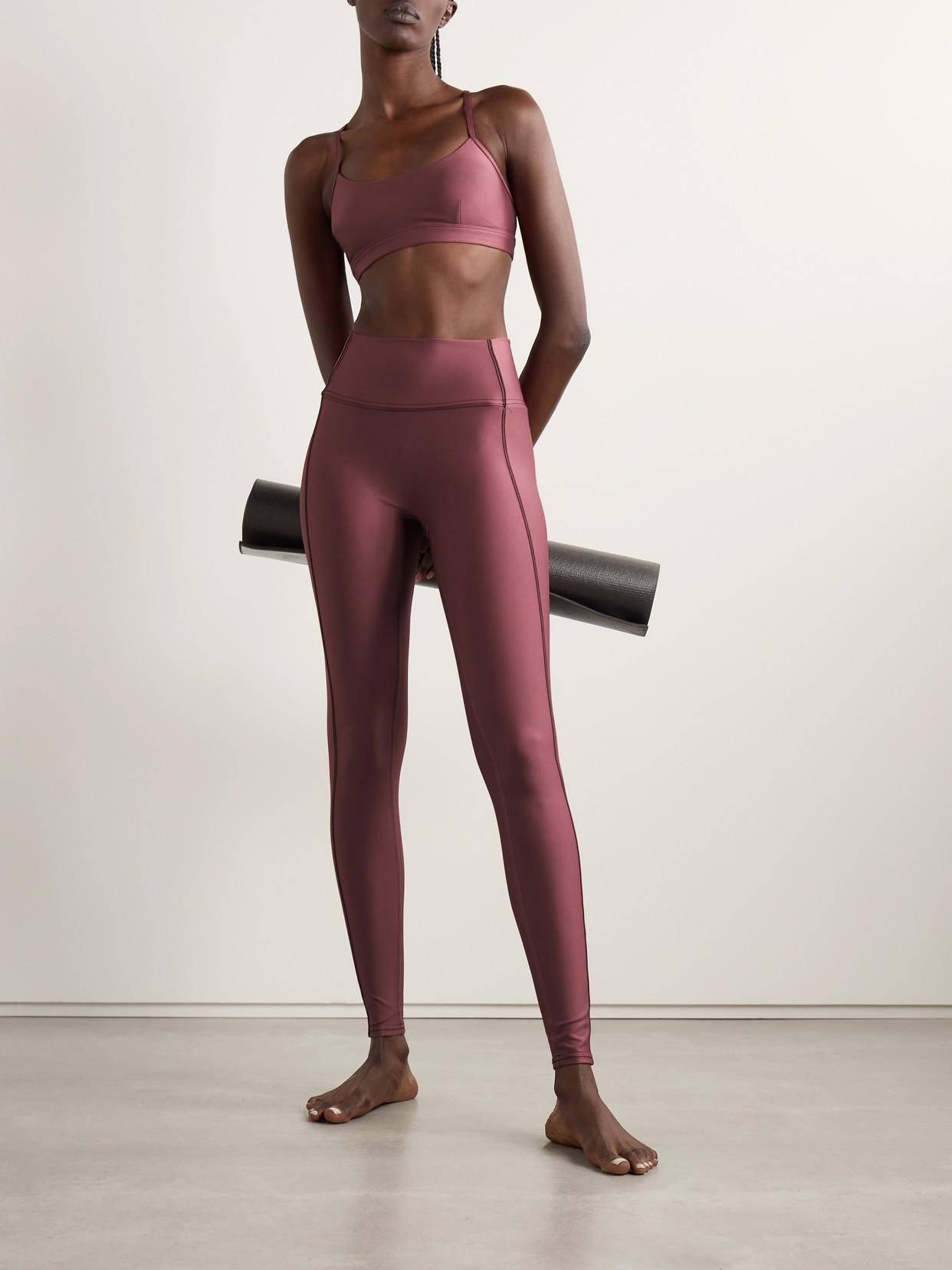 Alo Yoga Redefine Airlift Leggings in Purple | Lyst UK