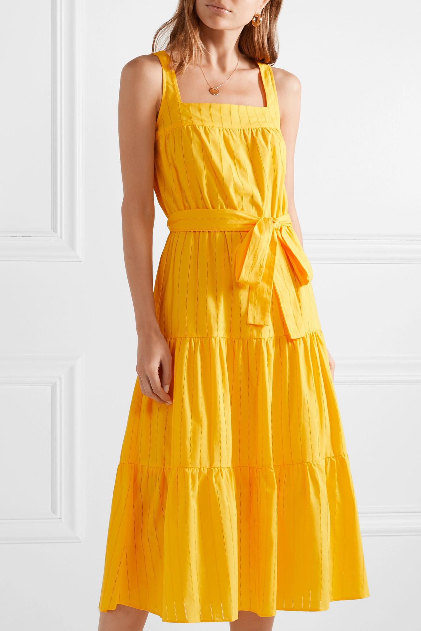 michael kors yellow dress