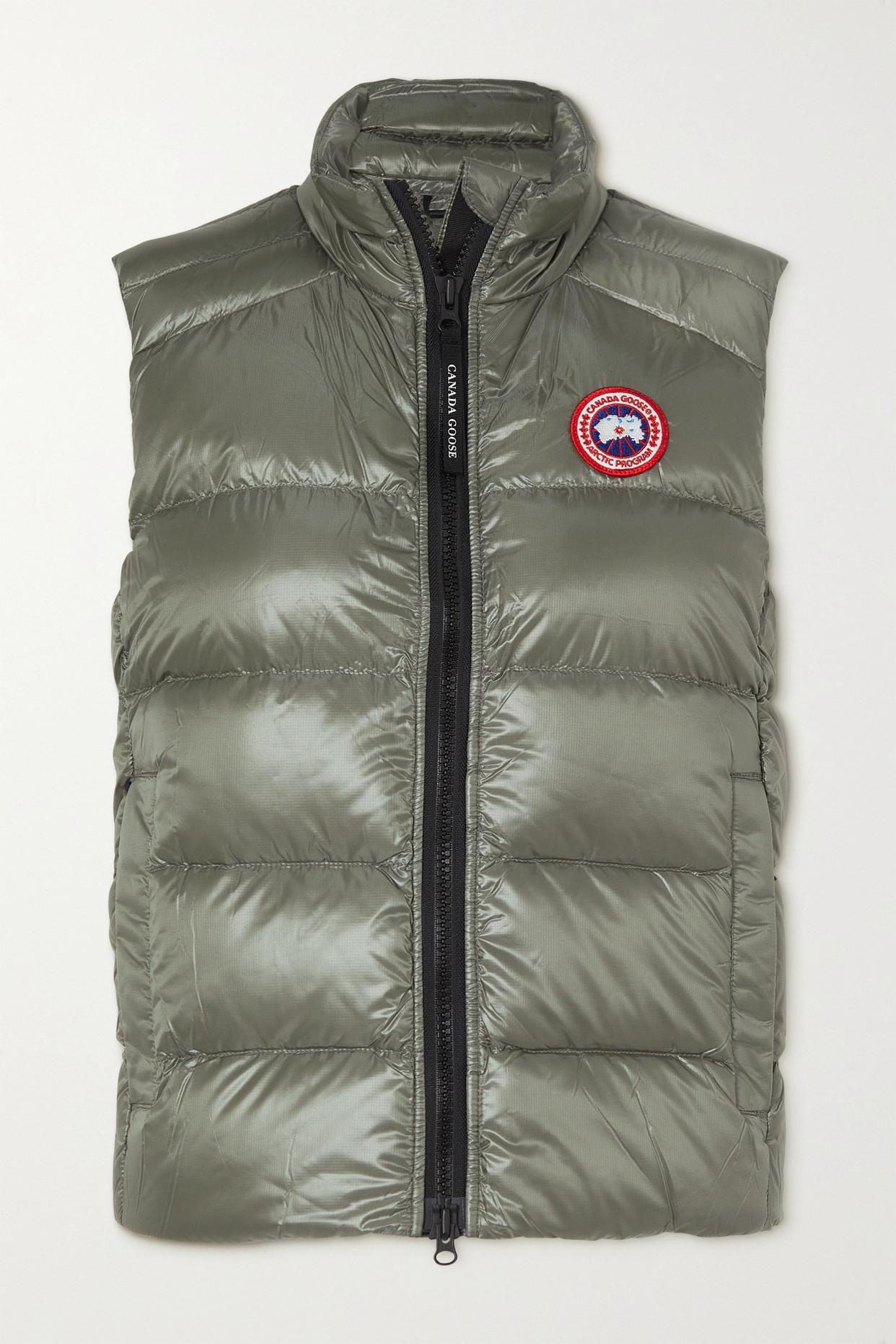 Canada Goose Cypress Quilted Ripstop Down Vest in Green | Lyst