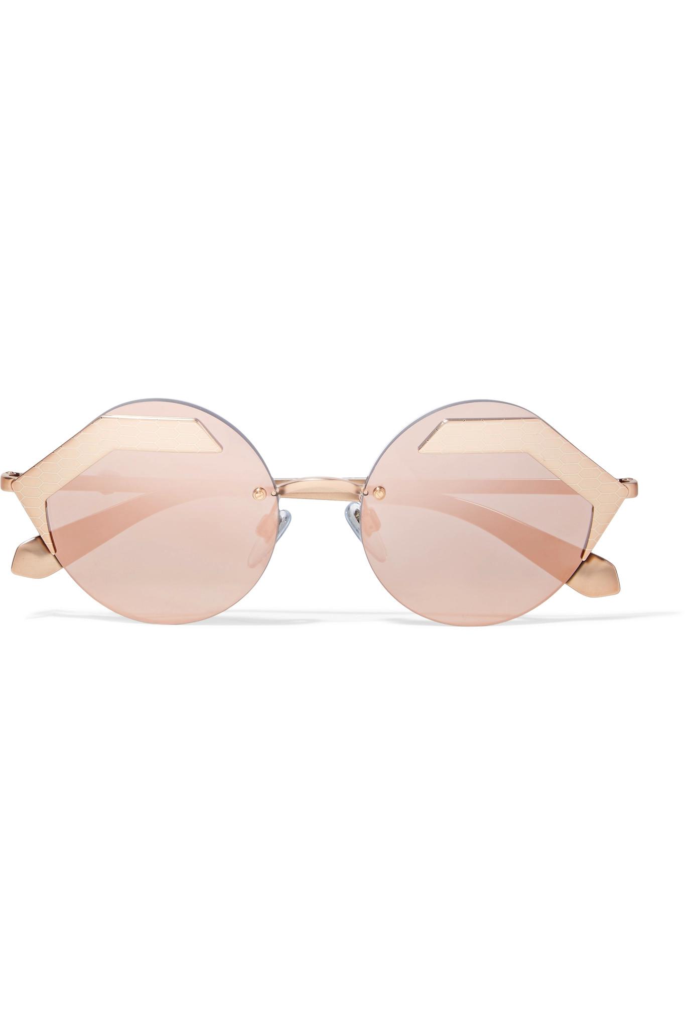 Bvlgari serpenti 2025 sunglasses rose gold