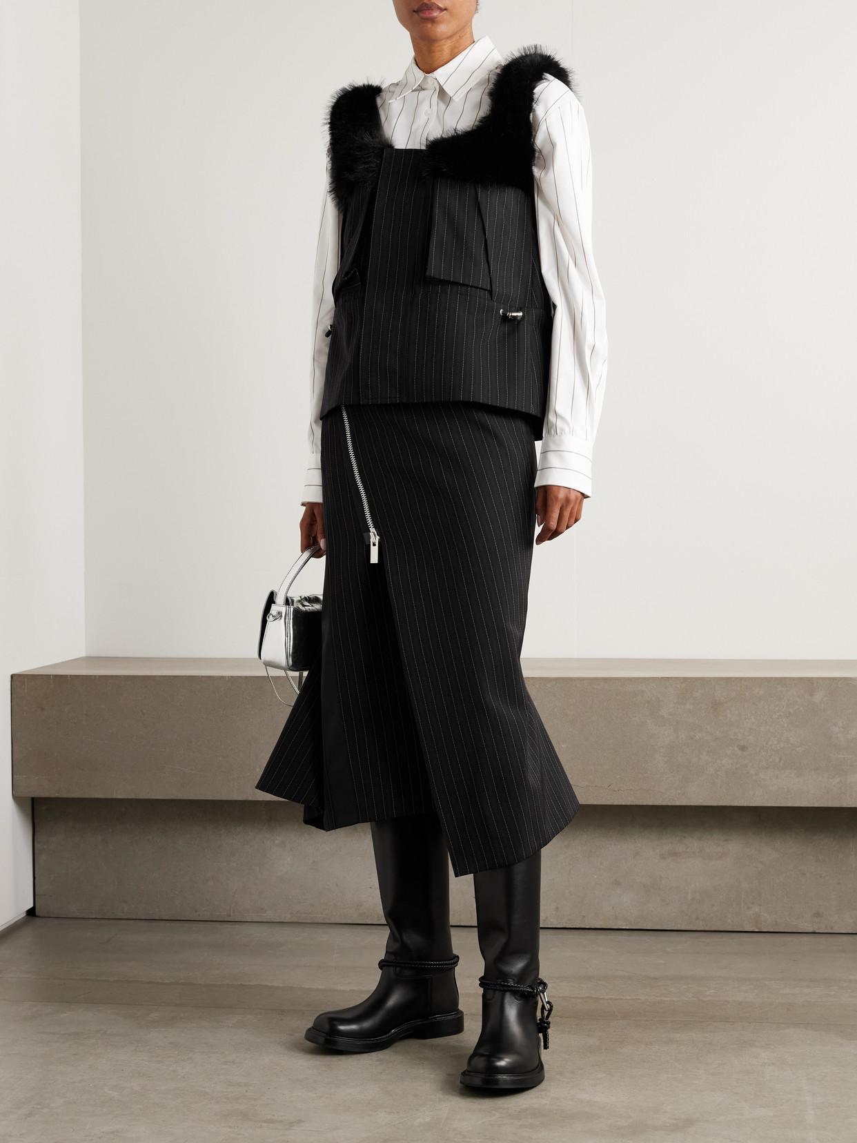 【y】最終値！ sacai プリーツタンクトップ 最終値！ sacai プリーツタンクトップ 2025年最新】sacai タンク