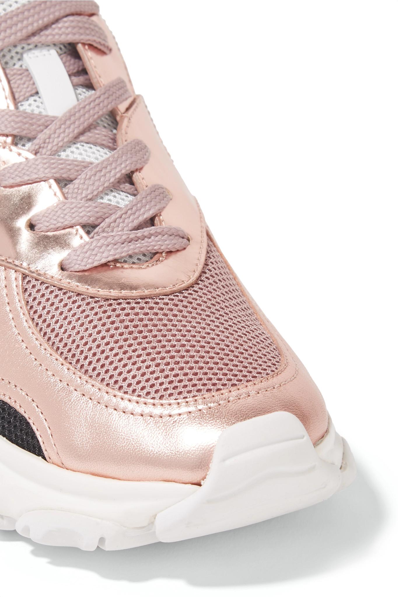valentino rose gold sneakers