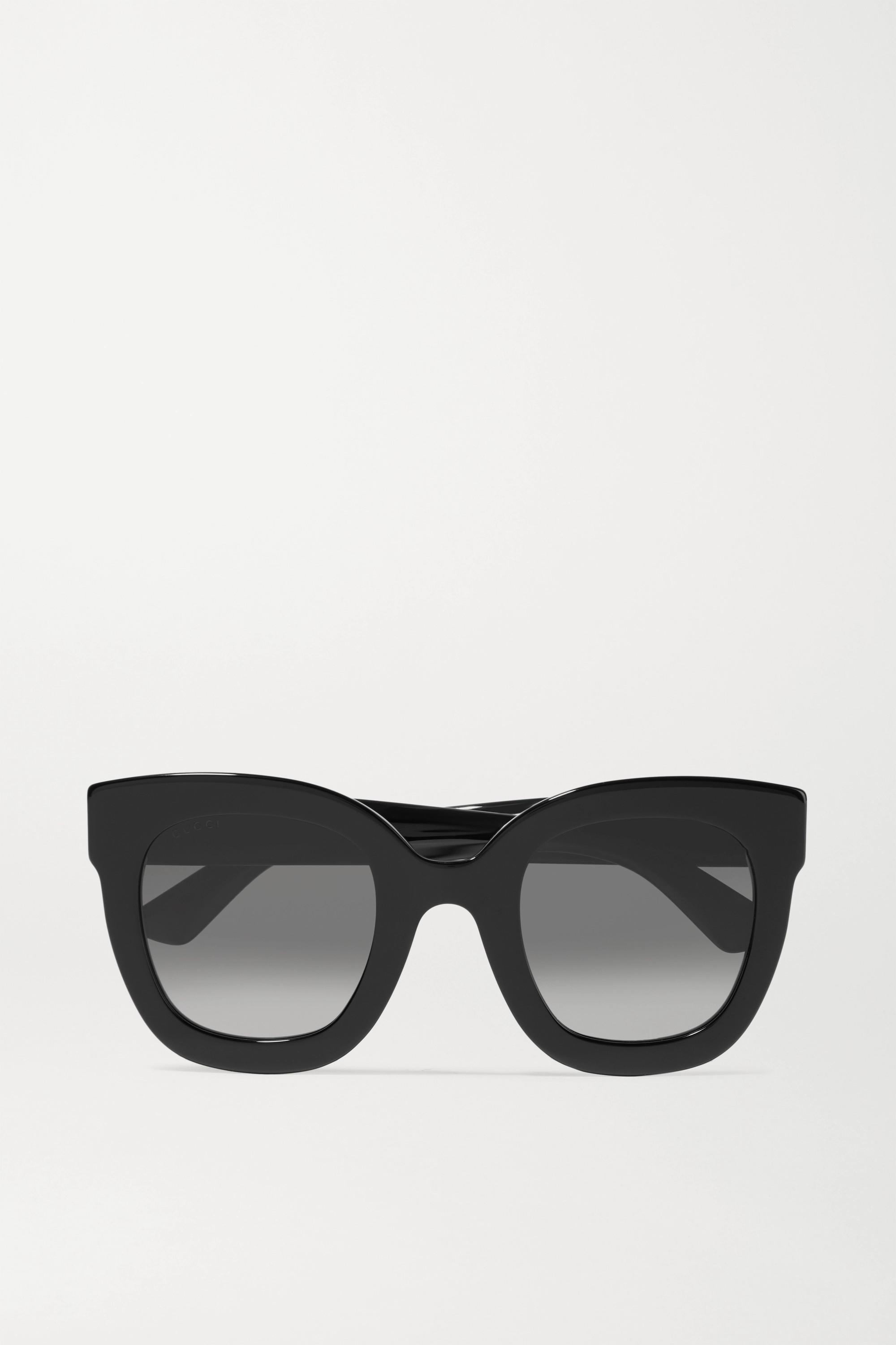 Gucci Stars Oversized Embellished Round-frame Acetate Sunglasses in Black |  Lyst Australia