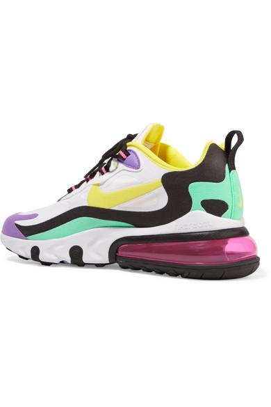Nike Rubber Air Max 270 React Shoes in White | Lyst