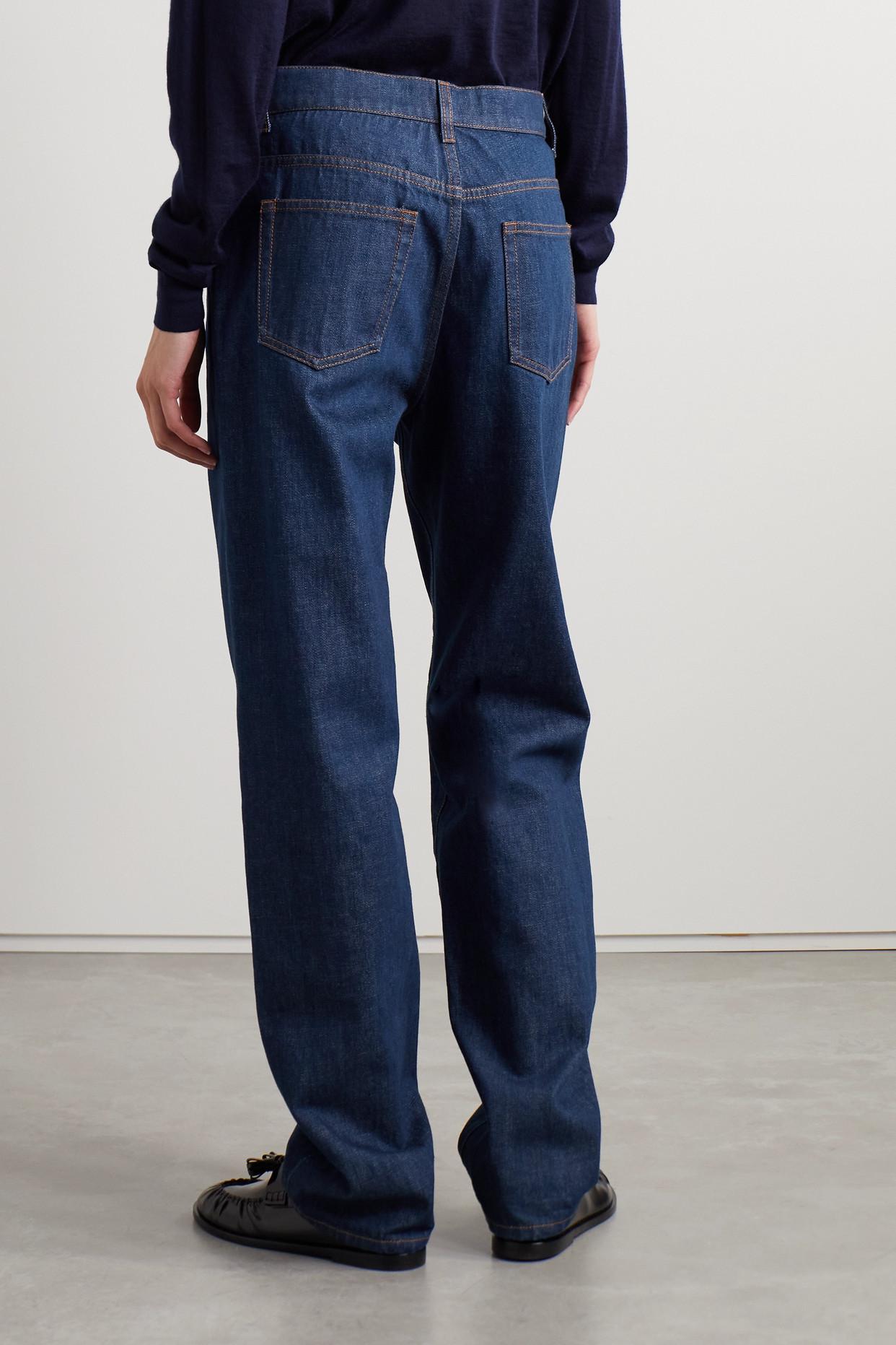 The Row Borjis Low rise Boyfriend Jeans in Blue Lyst UK