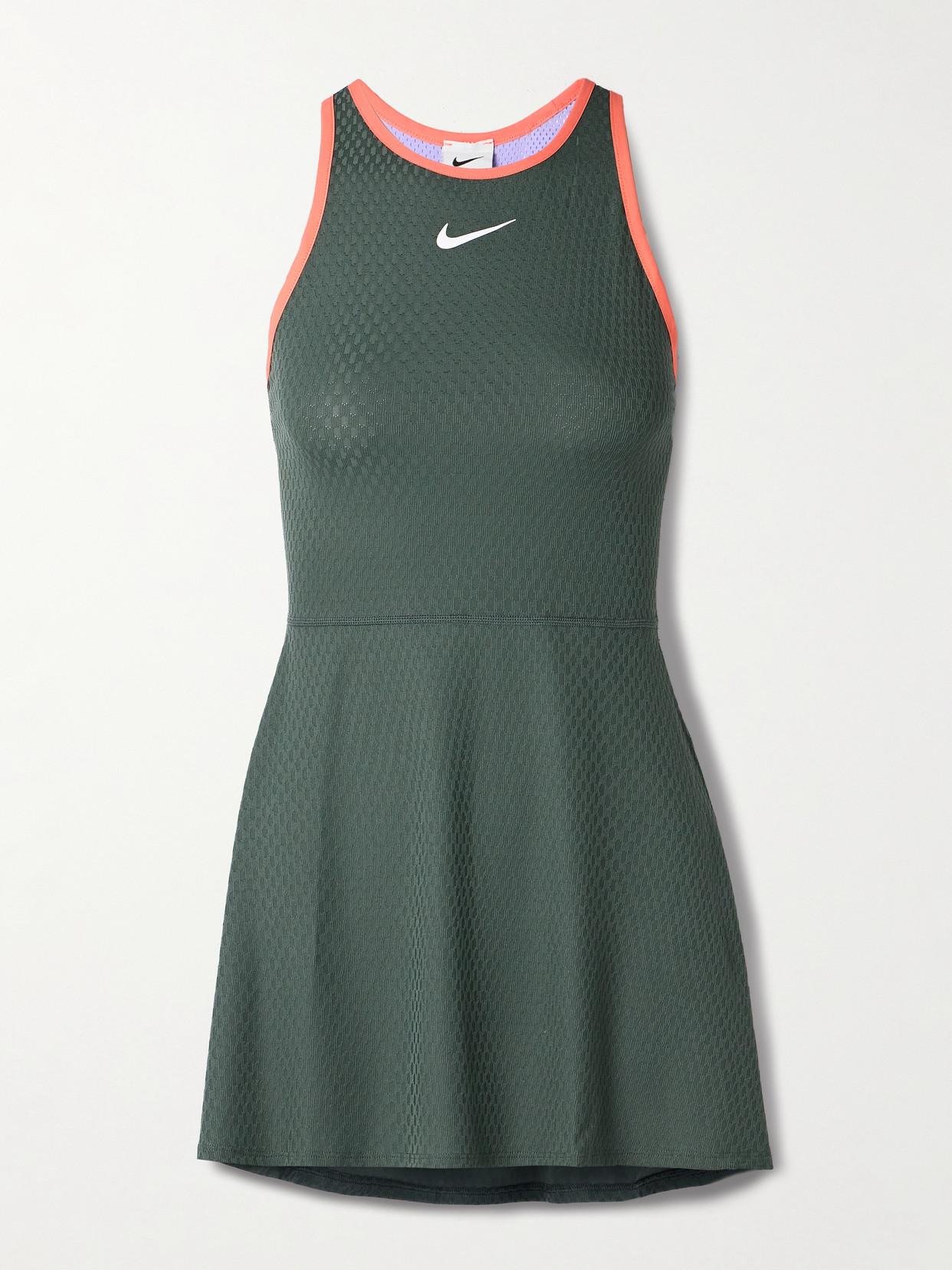 green nike dress