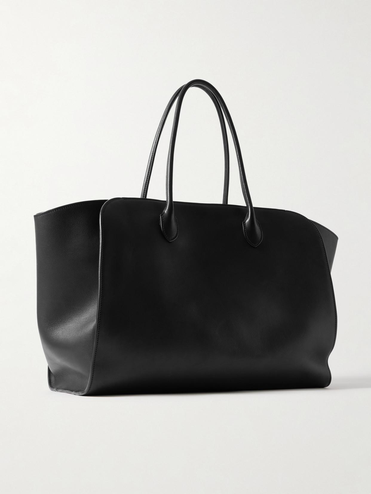 上質★THE ROW Marlo L brown leather tote bag Marlo Large leather tote bag in brown - The Row | Mytheresa