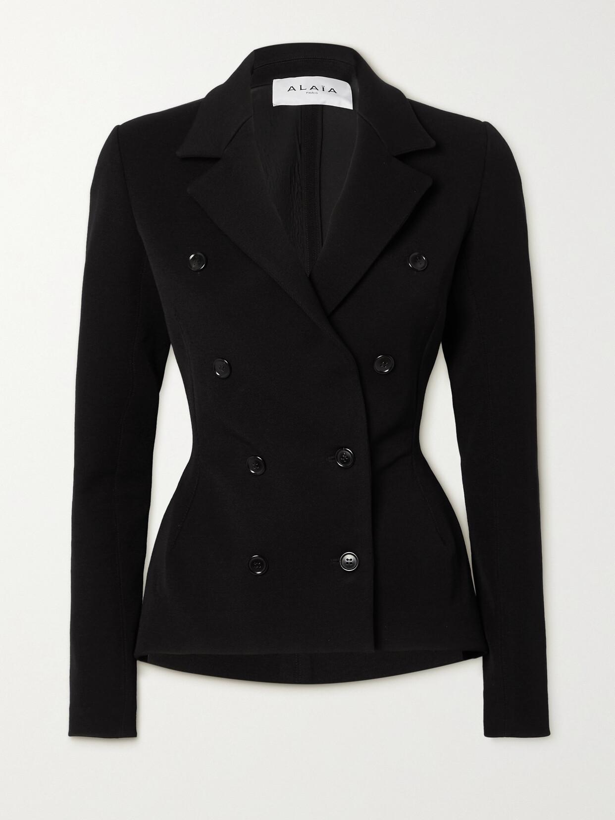 ジャケット Alaia wool gabardine double-breasted jacket 33003049wi_999_f.jpg?impolicy=