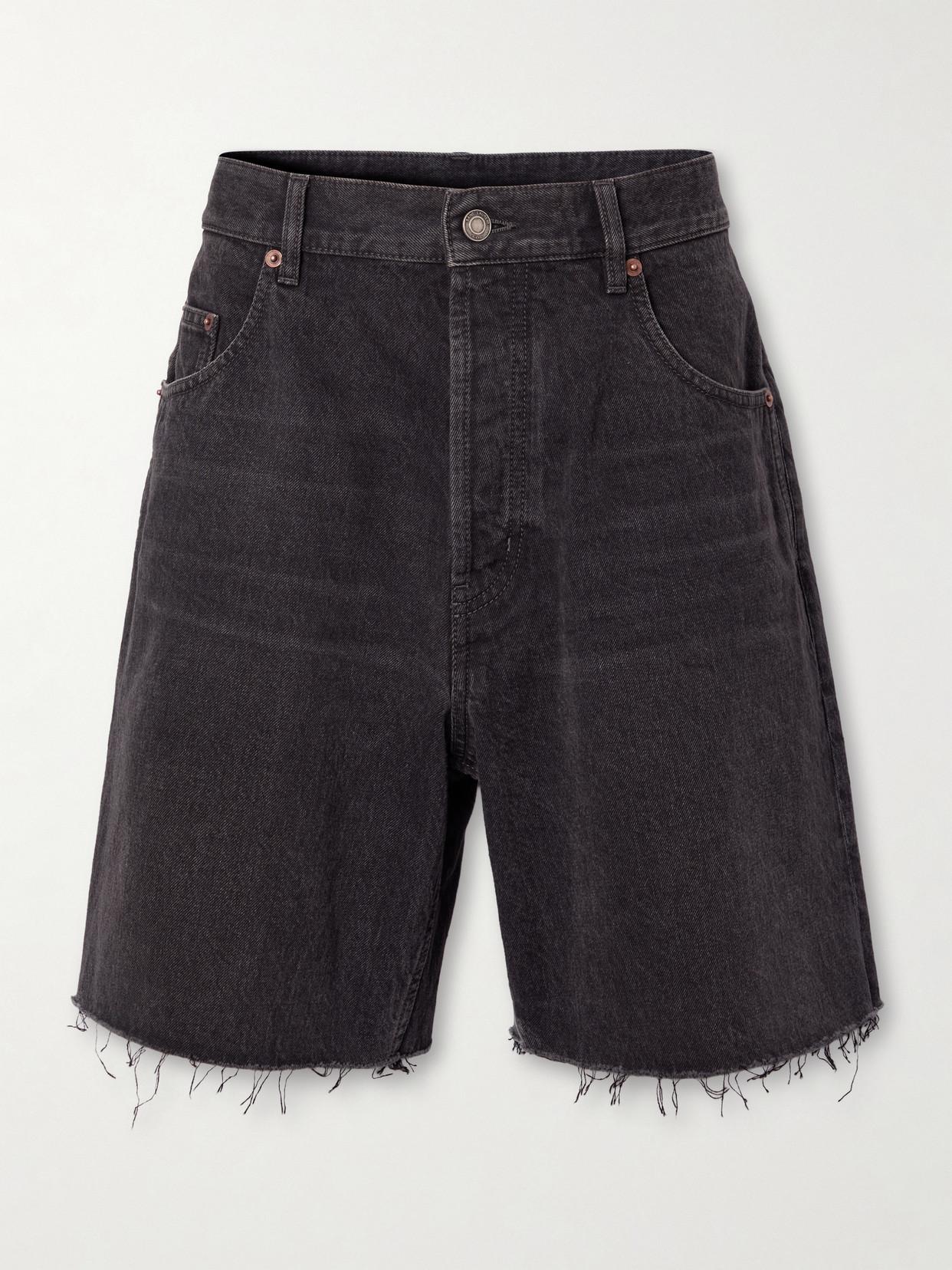 Women's Saint Laurent Jean and denim shorts | Lyst