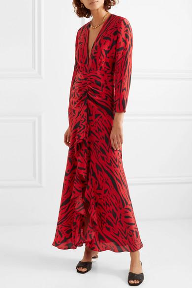 rixo animal print dress