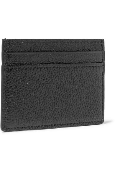 Gucci Zumi Leather Card Case in Black | Lyst