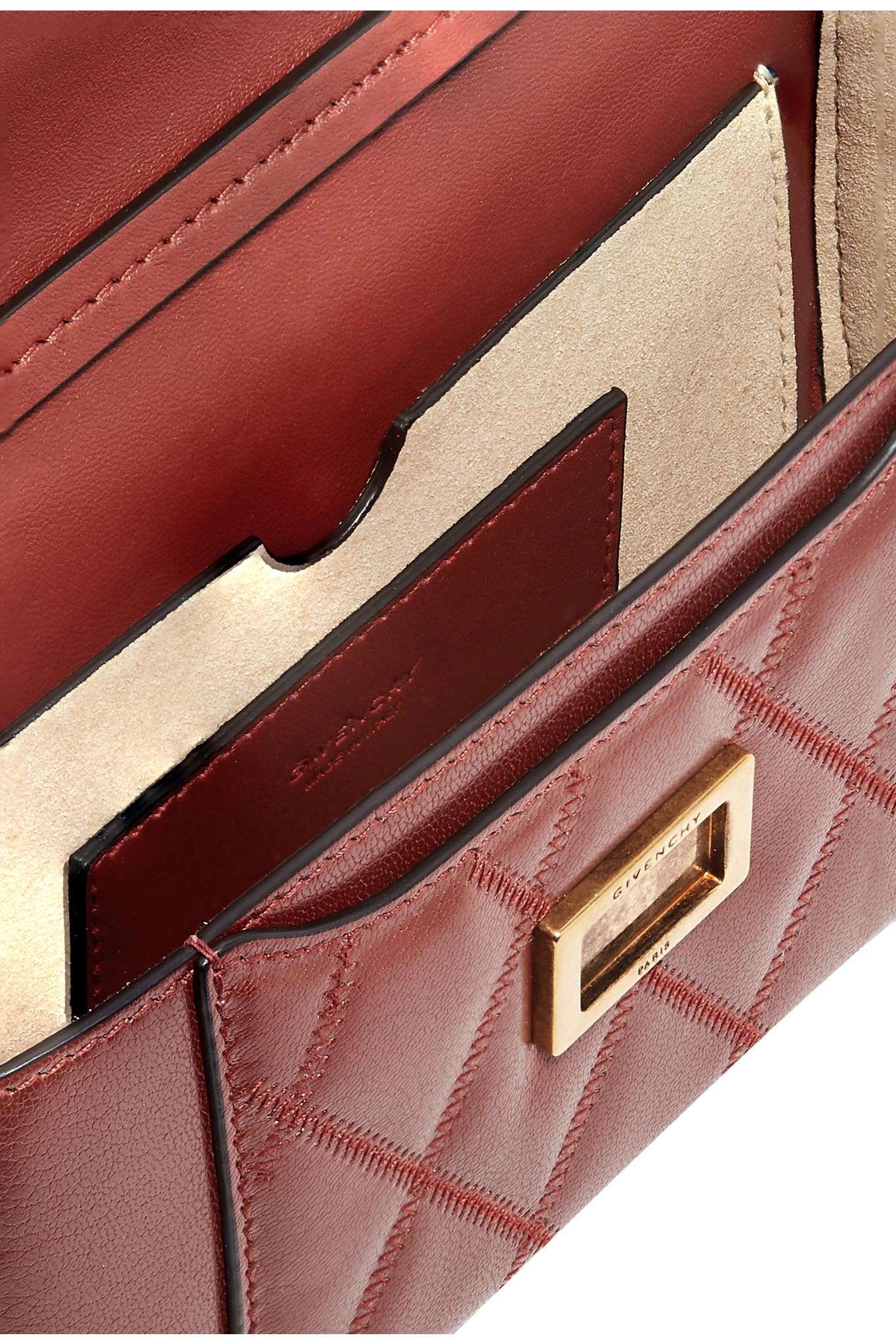 Givenchy Pocket Mini Quilted Leather Shoulder Bag - Lyst