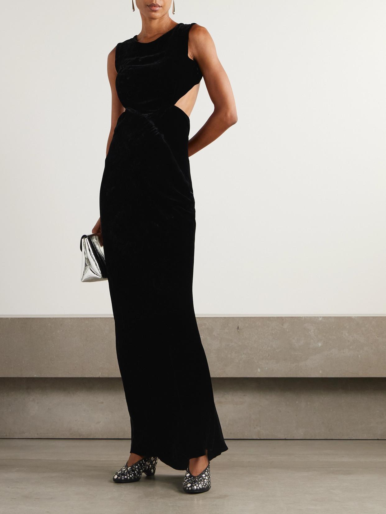 ワンピース RICK OWENS Rick Owens Open Back Gown Long Dress RICK OWENS Open-Back Jersey Gown | endource