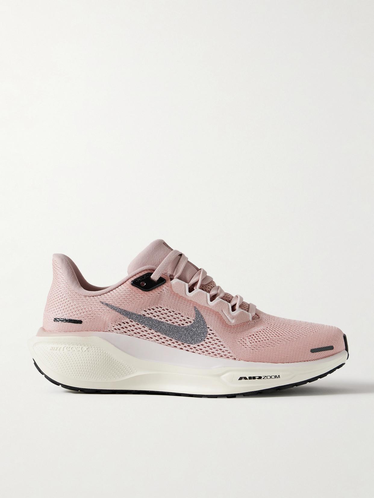 pink glitter nikes