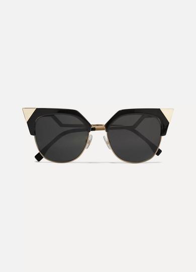Fendi iridia sunglasses black cheap