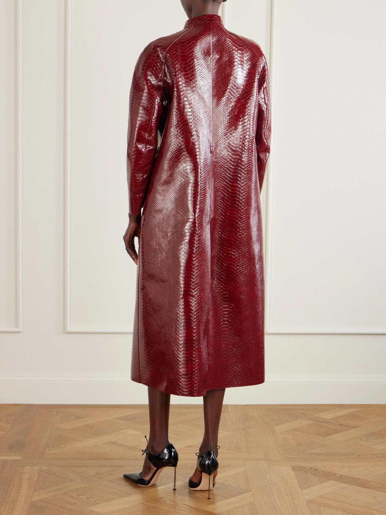 Designer Tom Ford Gucci Leather Trench Coats for Women - Up to 60
