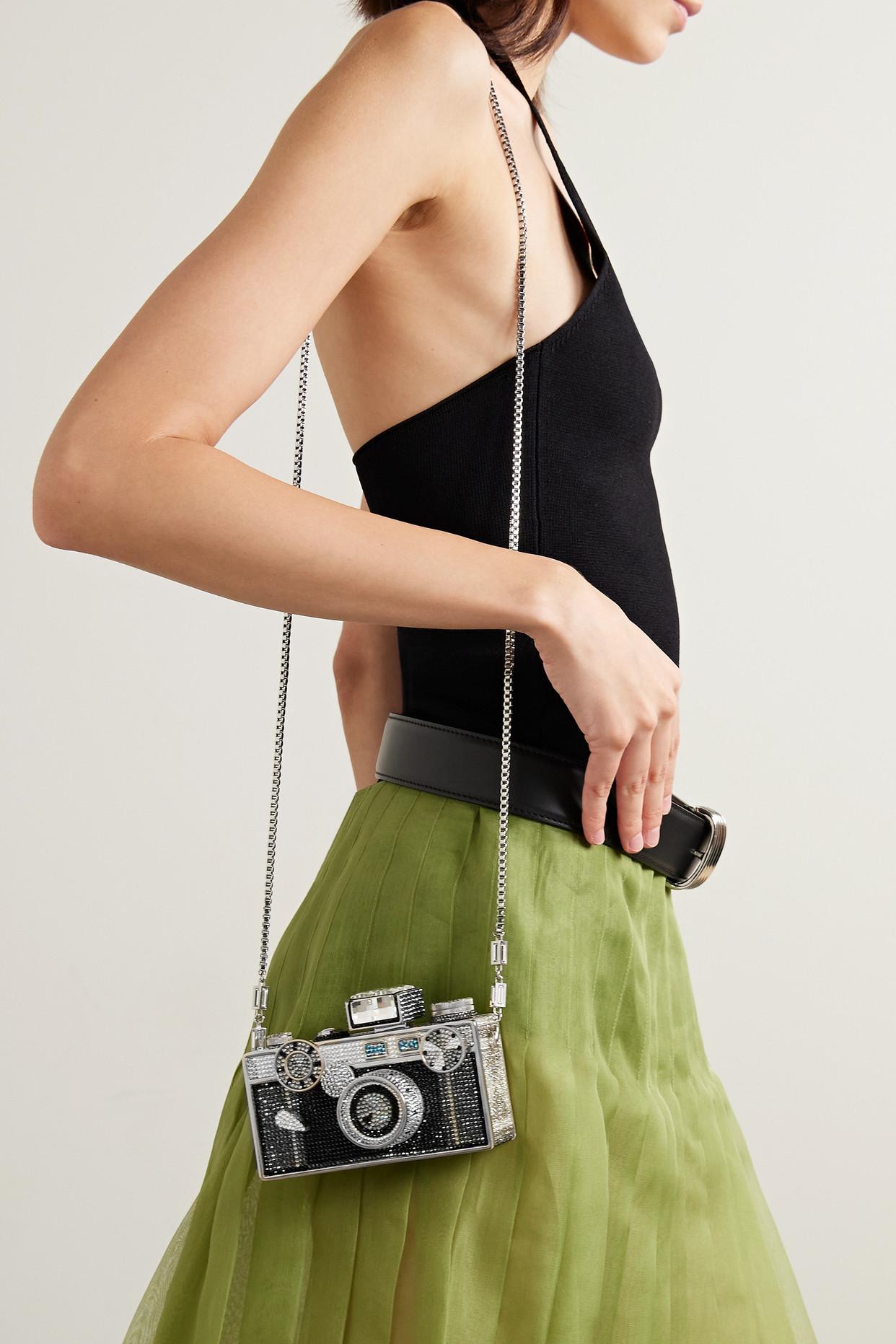 Judith Leiber Camera Clutch Bag