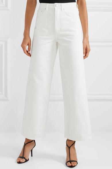 Denim Flair High-rise Wide-leg Jeans 