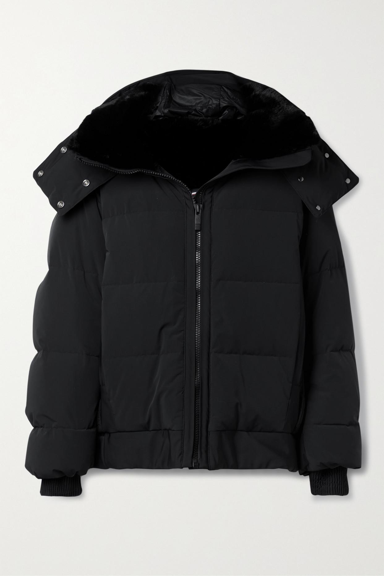 Fusalp Dolores Faux Fur-trimmed Hooded Quilted Down Ski Jacket in Black |  Lyst
