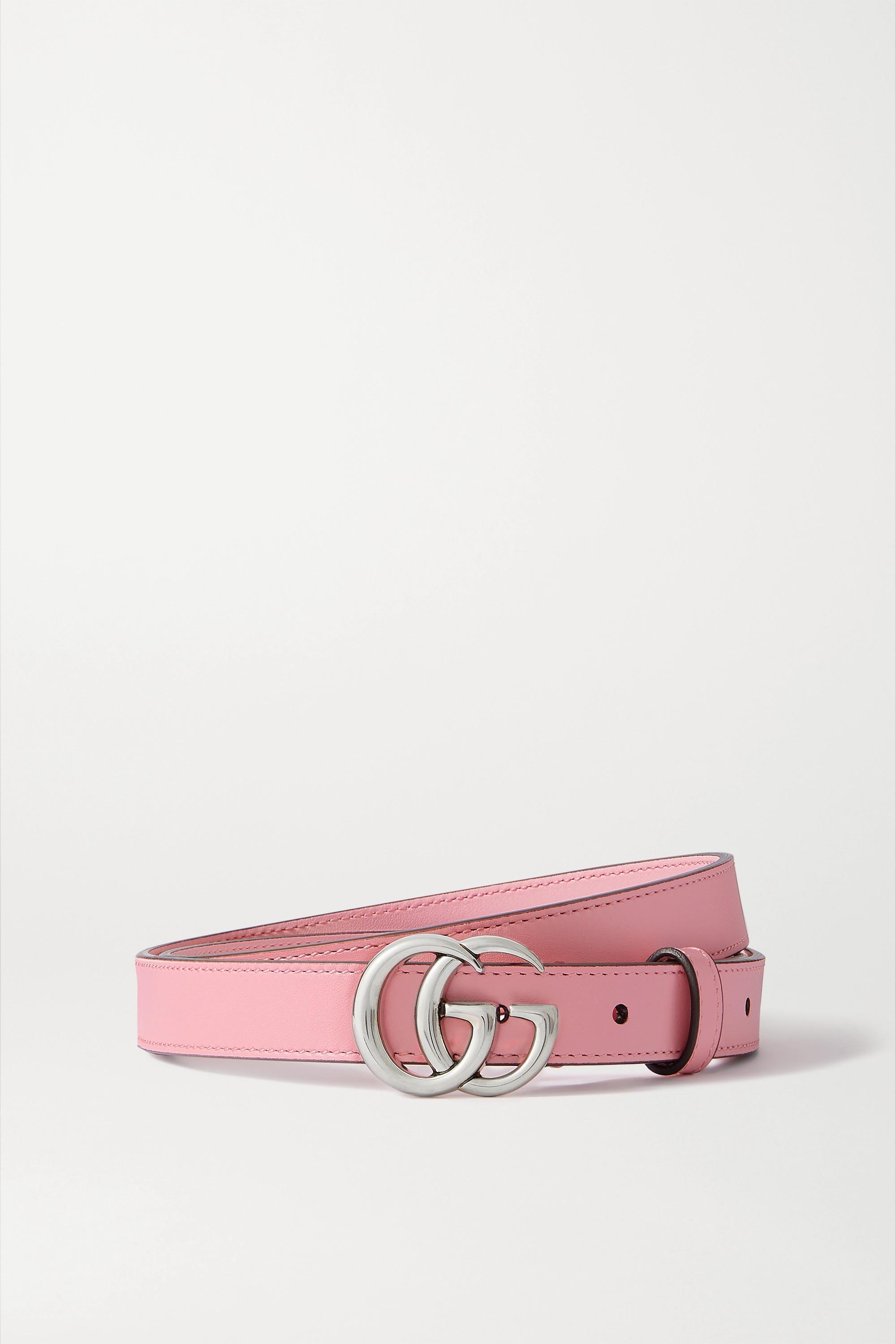 Gucci Thin Belt With Double G Buckle in 