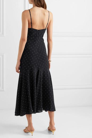 alice mccall oscar ruched midi dress