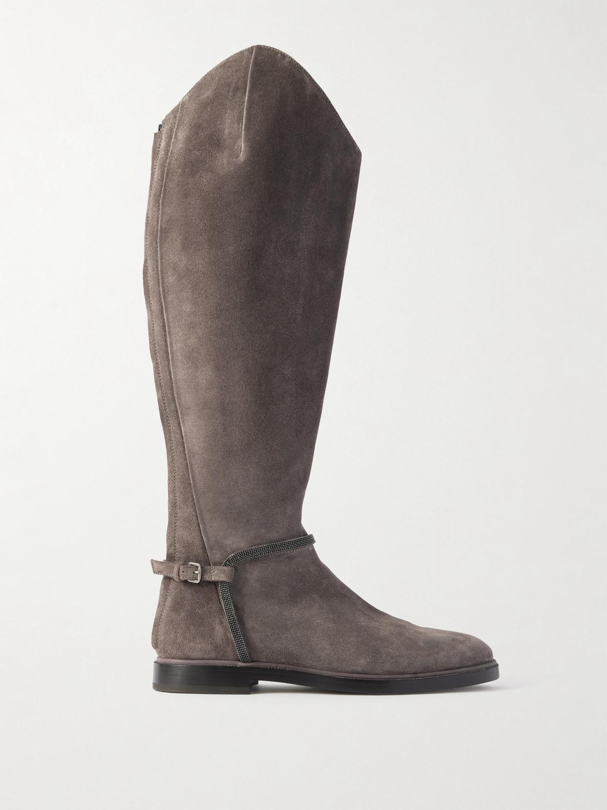 Brunello Cucinelli Knee-high boots for Women | Online Sale