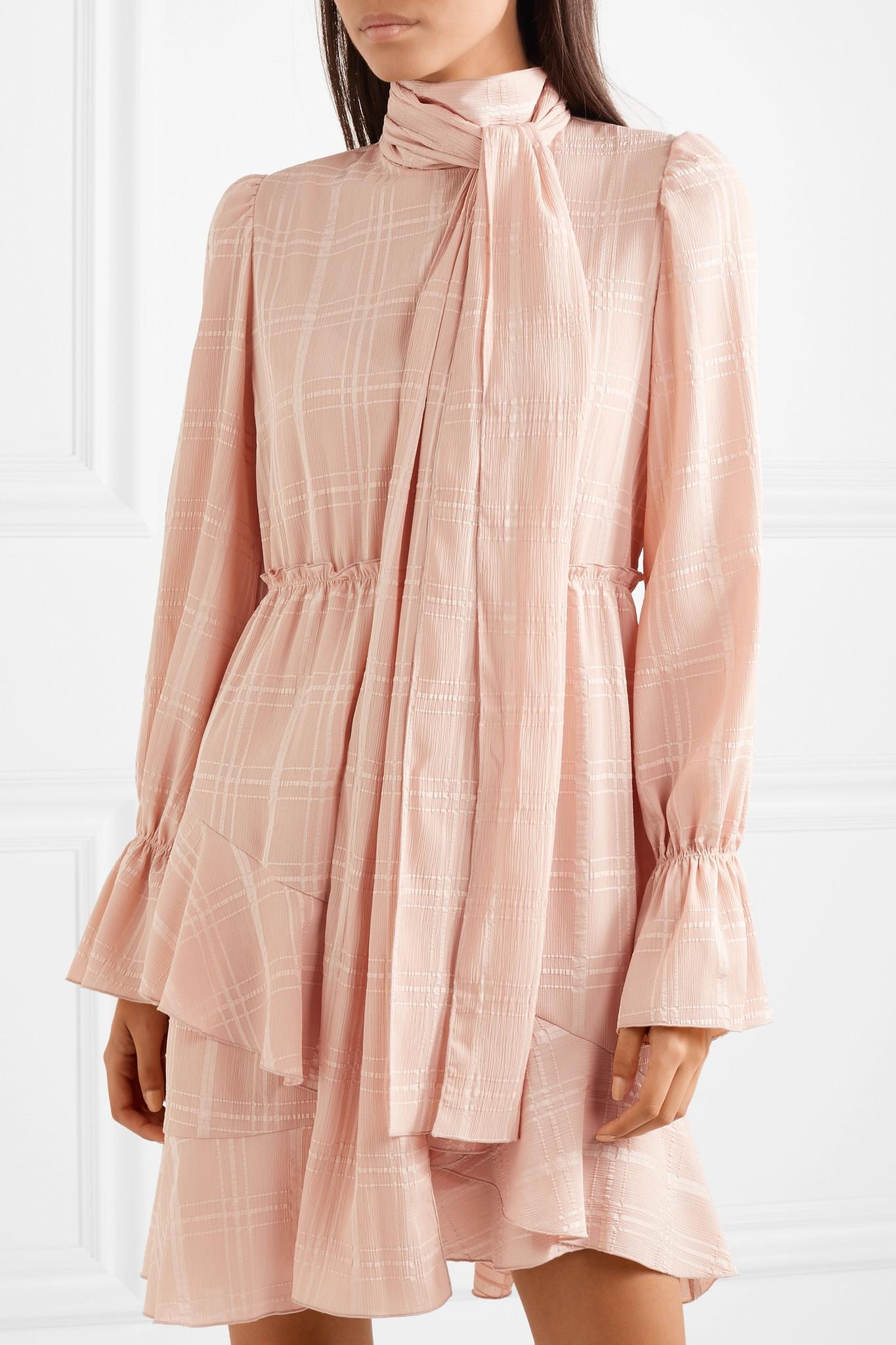 chloe pink dress