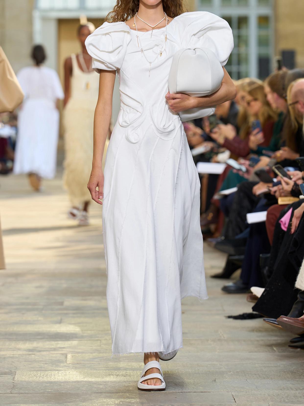 Designer White A-Line Dresses for Women - Up to 55% off | Lyst