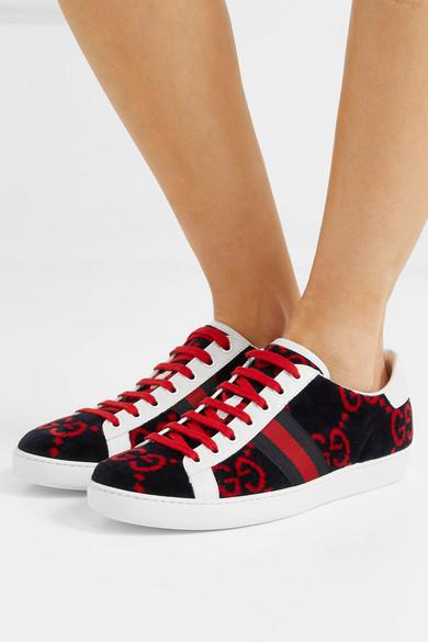 gucci terry cloth sneaker