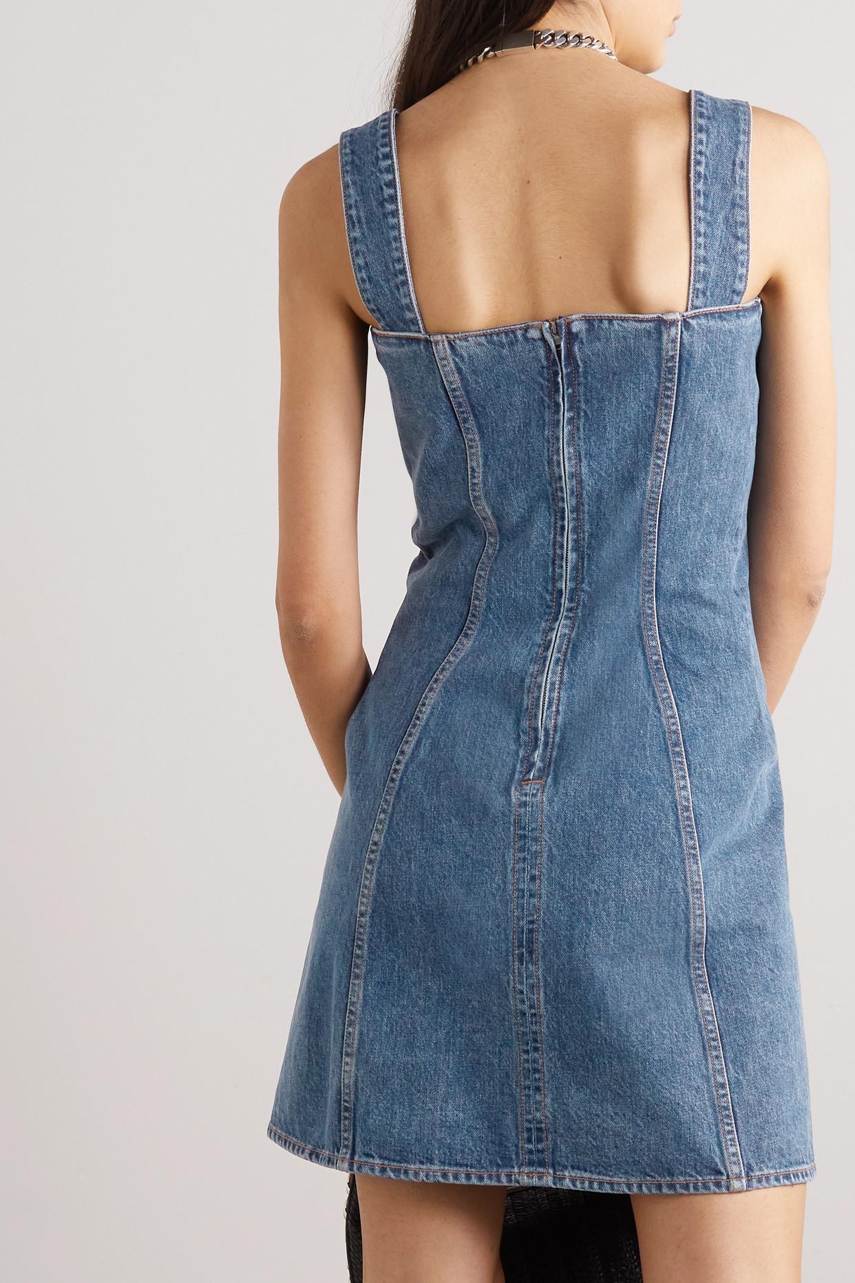 net a porter denim dress